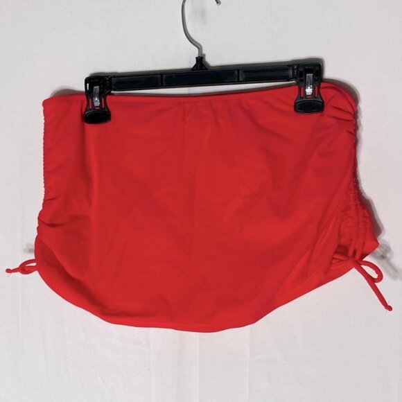 5/$25 George Neon Orange Swim Skirt Bikini Bottom M - Picture 2 of 12